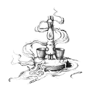 Clase de Sol shareable cocktail illustration